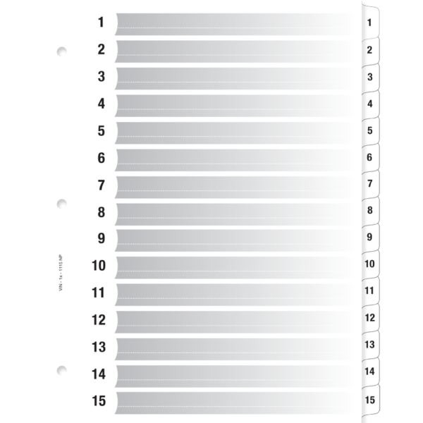 INDEX FORMAT LETTRE 1@15 NOIR